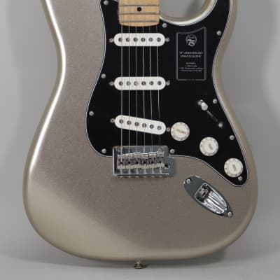 2022 Fender 75th Anniversary Stratocaster Diamond Anniversary Electric Guitar w/Gig Bag image 2