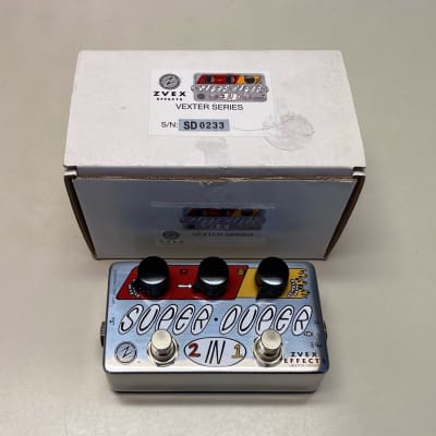 Reverb.com listing, price, conditions, and images for zvex-vexter-super-duper-2-in-1