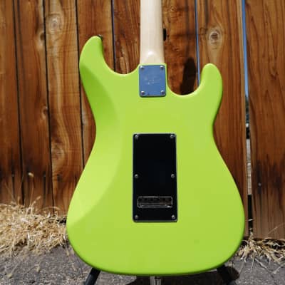 G&L USA Legacy HH Sublime Green Left Handed 6-String Electric Guitar w/ Black Tolex Case (2022) image 9