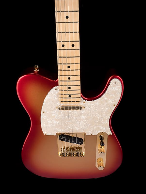 Fender Mod Shop Telecaster Sunset Metallic with Case | Reverb