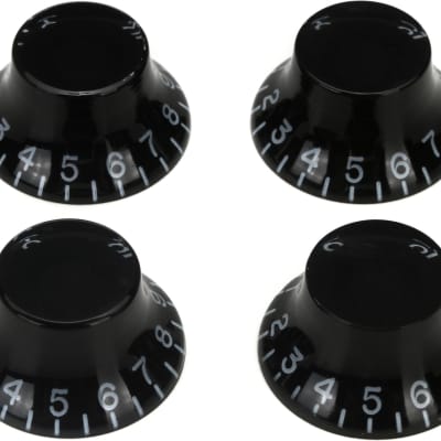 Gibson Accessories Top Hat Knobs - Black image 1