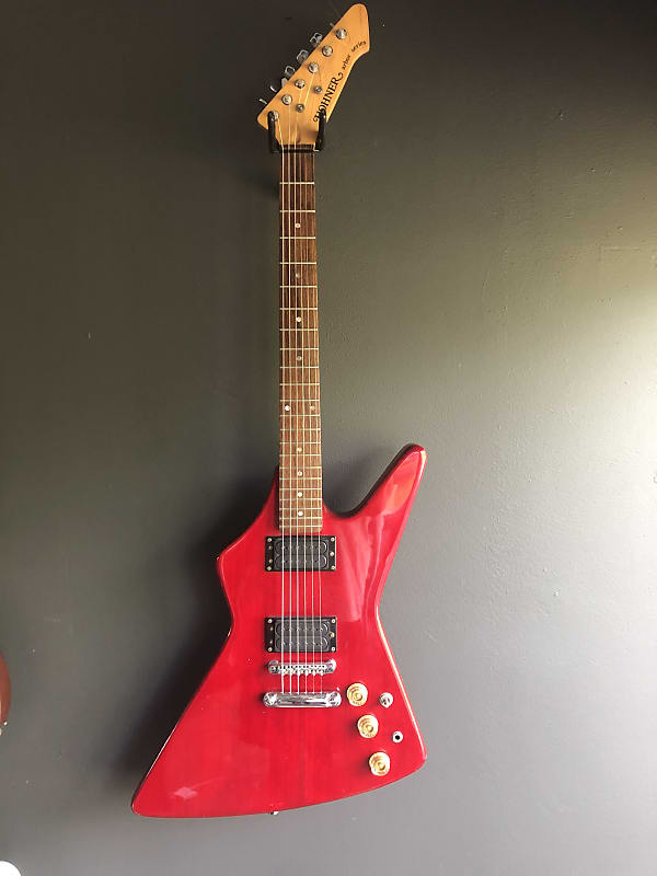 Hohner Se 617 Explorer 1987 Red Reverb