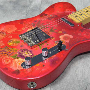 ULTRA RARE! Fender Japan TL69-SPL Red Flower Paisley 2010