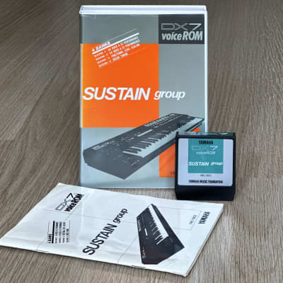 Yamaha DX7II Voice Rom Cartridge VRC-1002 // Sustain Group