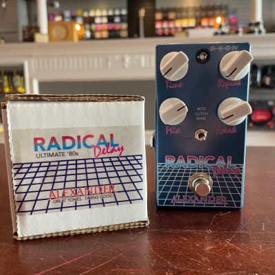 Reverb.com listing, price, conditions, and images for alexander-pedals-radical-delay