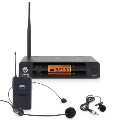 Nady DW-11 LT-HM  Digital Wireless Lapel and Headset Microphone System image 1