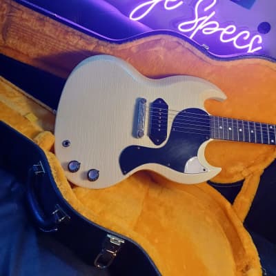 Gibson Sg Junior 63 Murphy Aged M2M 2023 - Polaris white image 8