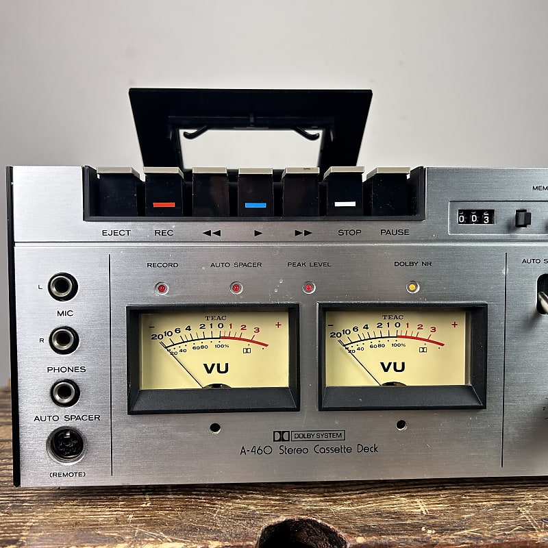 TEAC A-460 Cassette Deck (1977) | Reverb
