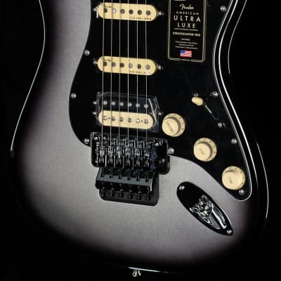 Fender Ultra Luxe Stratocaster Floyd Rose HSS Maple Fingerboard Silverburst (854) image 1