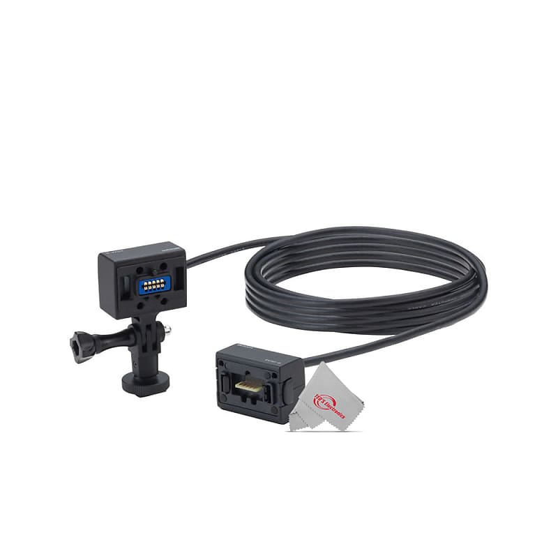 Zoom ECM-6 19.7' Extension Cable with Action Camera Mount for H8, H6, H5, F8, Q8 image 1