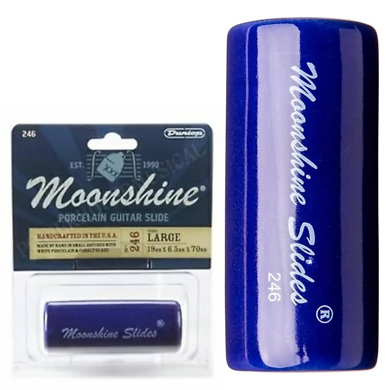 Jim Dunlop 246 Moonshine Ceramic Blues Rock Guitar Slide, LARGE image 1