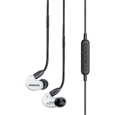 Shure SE215SPE-W-BT1 Sound-Isolating Earphones With Rmce-Bt1 Bluetooth Cable White image 12