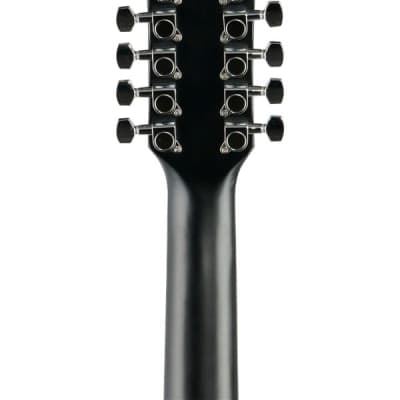 Ibanez AEG5012 Acoustic Electric Guitar Black image 7