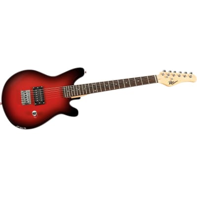 Rogue Rocketeer RR50 7/8 Scale Electric Guitar Red Burst image 2