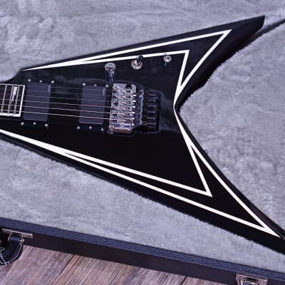 ESP E-II SV black w White stripe | Reverb Canada