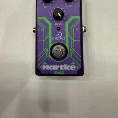 Reverb.com listing, price, conditions, and images for hartke-hc33-chorus-analog-bass-chorus-effects-pedal