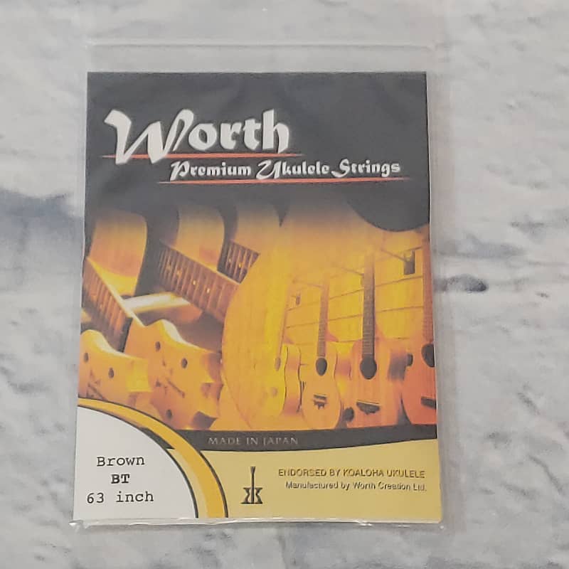 Worth Brown 63 BT Inch Ukulele Strings Reverb
