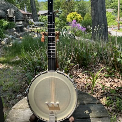 Bart Reiter Left handed Professional internal resonator banjo 1989 - Natural for sale