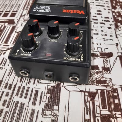 Vestax DST distortion pedal - Rare MIJ late-80s - Black image 5