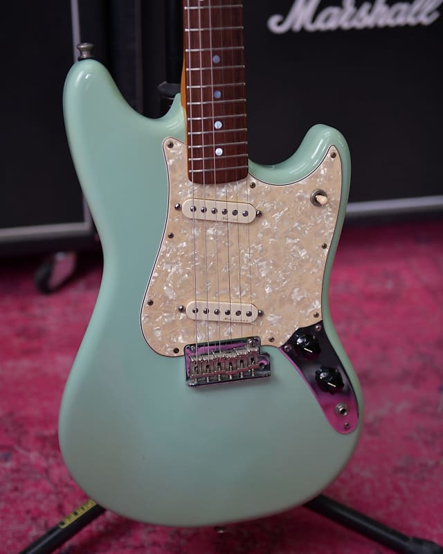 Fender Custom Shop Cyclone Aged Daphne Blue USA 2002 | Reverb