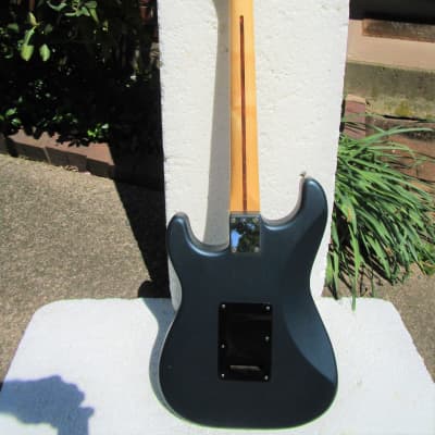 Fender Stratocaster,  2002 Mexico, Gun Metal  Blue Satin Finish, Gig Bag image 7
