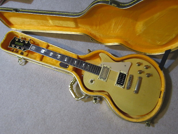 1970's MIJ Univox Les Paul Vintage Blonde Electric Guitar W