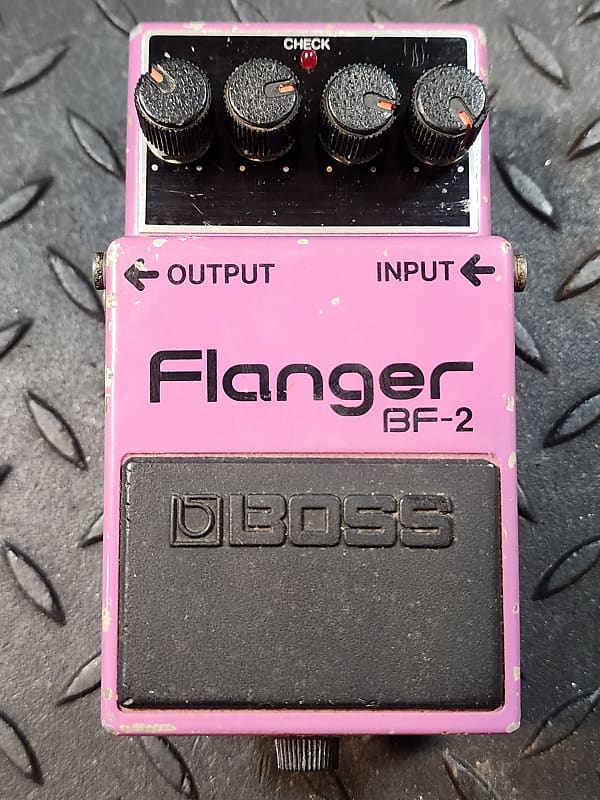 Boss BF-2 Flanger 1980-1984 (Black Label) Made In Japan