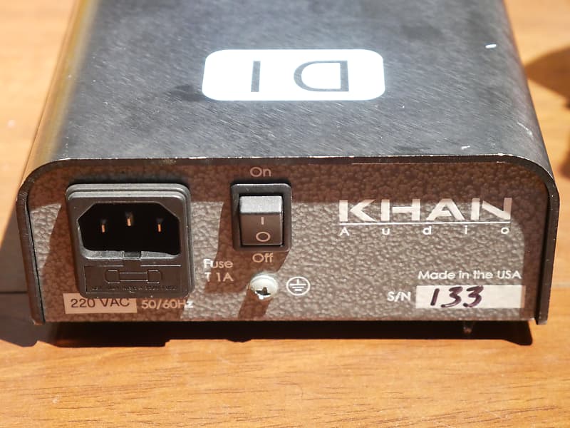 Khan Audio VTDI Vacuum Tube DI Direct Box 220V, FREE