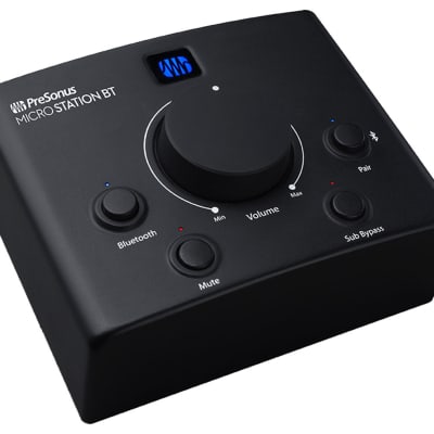 PreSonus MicroStation BT 2.1 Monitor Controller w/ Bluetooth Wireless Audio image 2