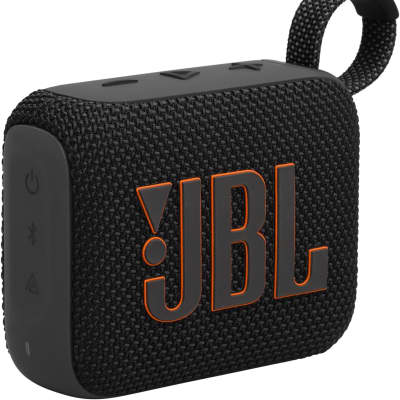 JBL Go 4 - Ultra-Portable, Waterproof and Dustproof Bluetooth Speaker, Big Pro Sound with Punchy bass, 7-Hour Built-in Battery, Made in Part with Recycled Materials (Black) image 2