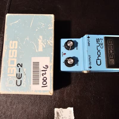 Boss CE-2 Chorus (Black Label) 1979 - 1984 | Reverb