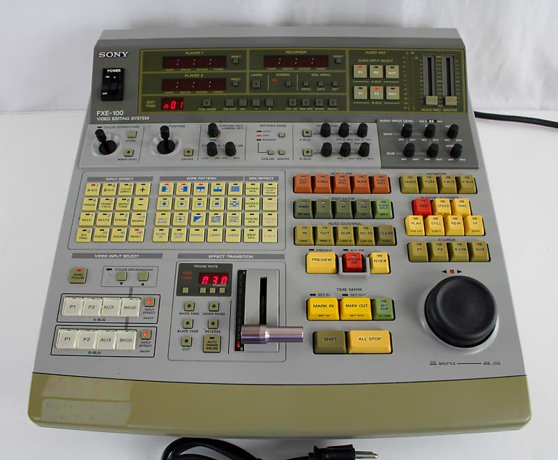 SONY　ビデオ編集機　FXE-100 Vintage Genuine Sony FXE-100 Video Editing System | eBay
