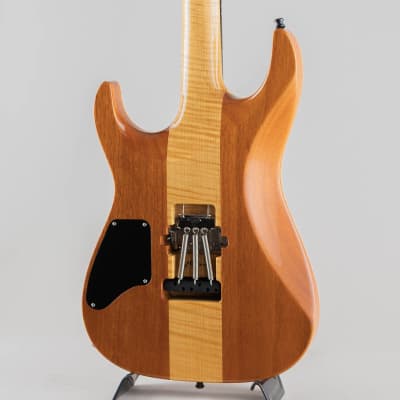 Marchione Neck-Through Carve Top Figured Maple African Mahogany H/S/H - Clear Natural image 10