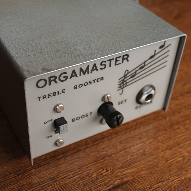 RARE Organic Sounds Orga Master / Mullard OC44 Yellow Jacket Dallas  Rangemaster Treble Booster