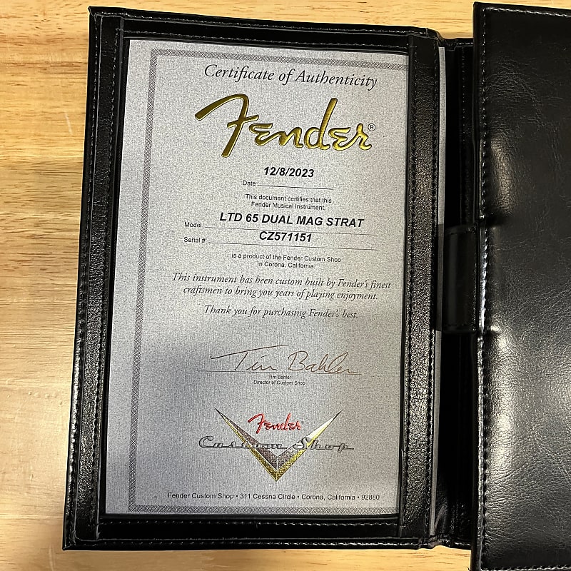 Fender Custom Shop Limited 1965 Dual-Mag Stratocaster