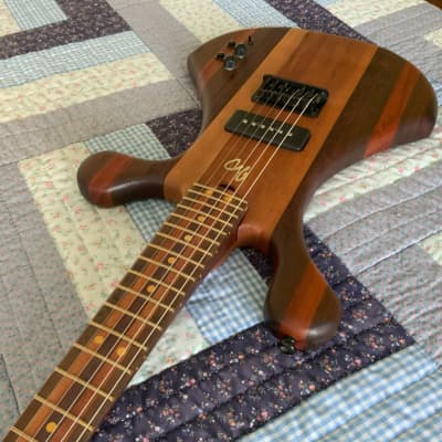 Stunning Woods JD Guitars KS-2 Cherry, Purpleheart, Walnut & African Padauk image 6