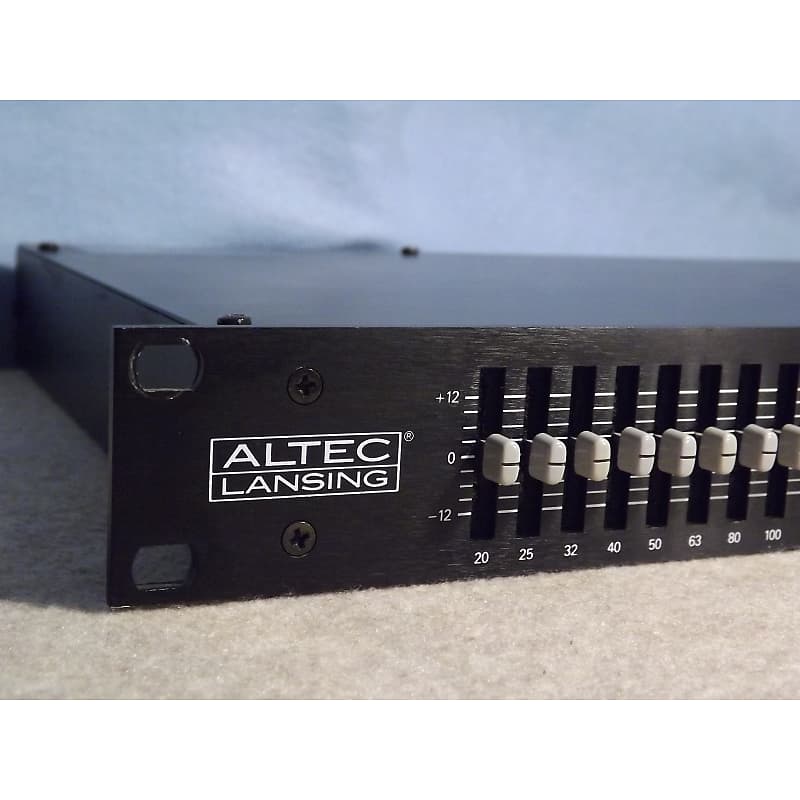 Altec Lansing Model 1431A Graphic Equalizer Reverb