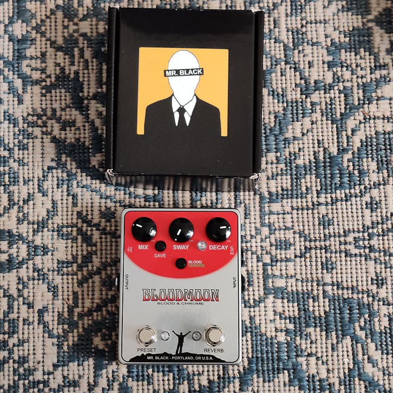 Mr. Black BloodMoon Blood & Chrome | Reverb