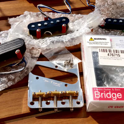 Bill Lawrence L48 & Keystone Tele - various Bill Lawrence Wilde Pickups for Tele & Gotoh BS-TC1S Telecaster Bridge image 11
