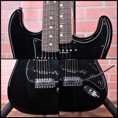 Fender/Squire American Special Partscaster Black 2012 Seymour Duncans w/TKl Hardshell case image 11