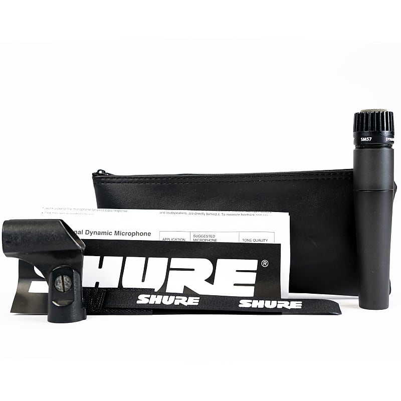 Shure SM57 Cardioid Dynamic Instrument Microphone – Luther Music