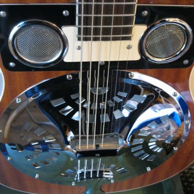 Regal RD-30M  Studio Series Resophonic Custom Mahogany Spider-Cone Acoustic Blues Resonator Guitar. image 9