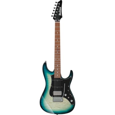 Ibanez AZ24P1QM Premium Electric Guitar | Deep Ocean Blonde image 1