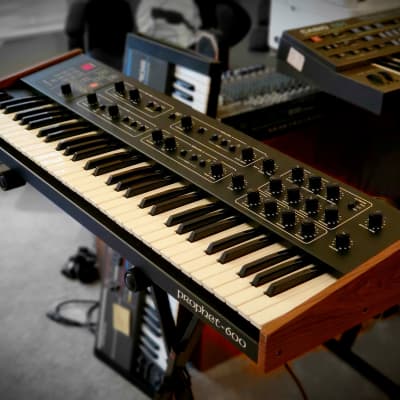 SEQUENTIAL CIRCUITS PROPHET 600 SYNTHESIZER RECENTLY SERVICED IN AMAZING SHAPE! image 1