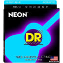 DR Acoustic Guitar Strings K3™ NEON​™ Hi-Def© Blue Light 12-54 NBA-12