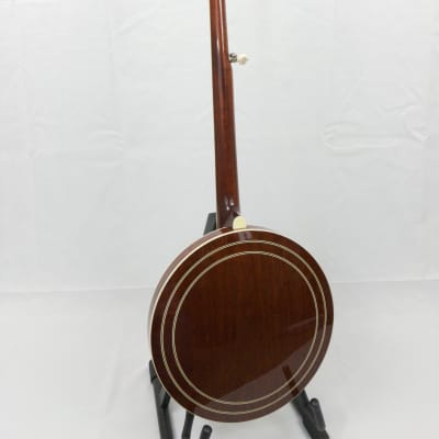 Sullivan Vintage 35 Flathead Mahogany Resonator Banjo - New Old Stock, Display Model image 5