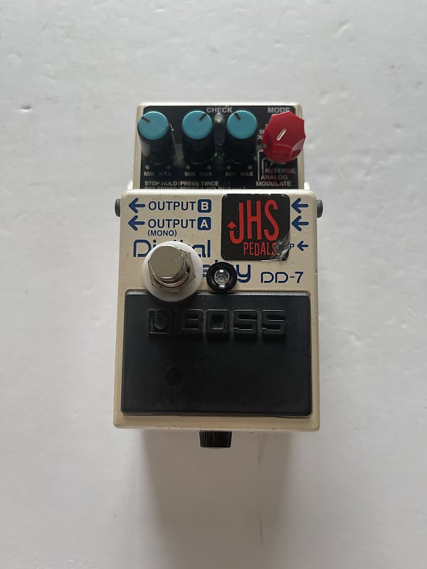 Boss Roland DD-7 Digital Delay JHS Dual Mode Mod Modified Guitar