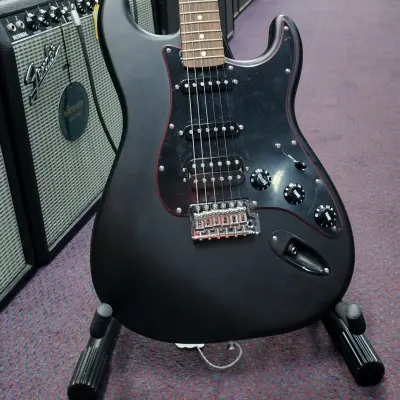 Fender Special Edition Noir Stratocaster HSS Electric Guitar for sale