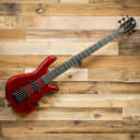 Spector PERF5MRD Performer 5 5-String Electric Bass Guitar Metallic Red Gloss