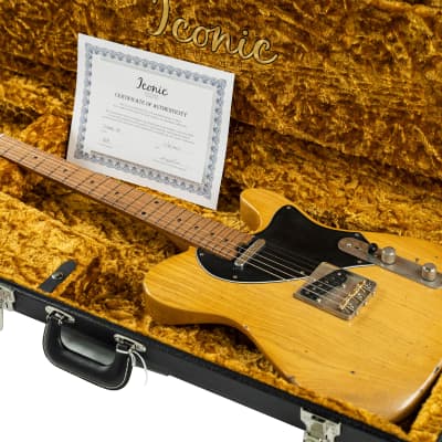 Iconic Guitars Tamarack VM Aged Natural 5A Flamed Maple Neck image 11